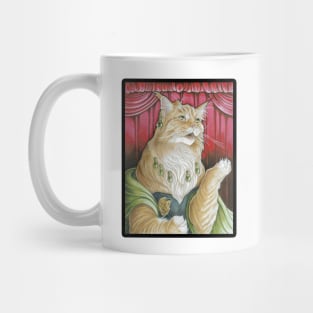 The Cat Singer - Black Outlined Version Mug